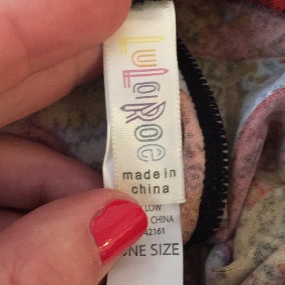 LuLaRoe OS Leggings Owl Print - Picture 3 of 3